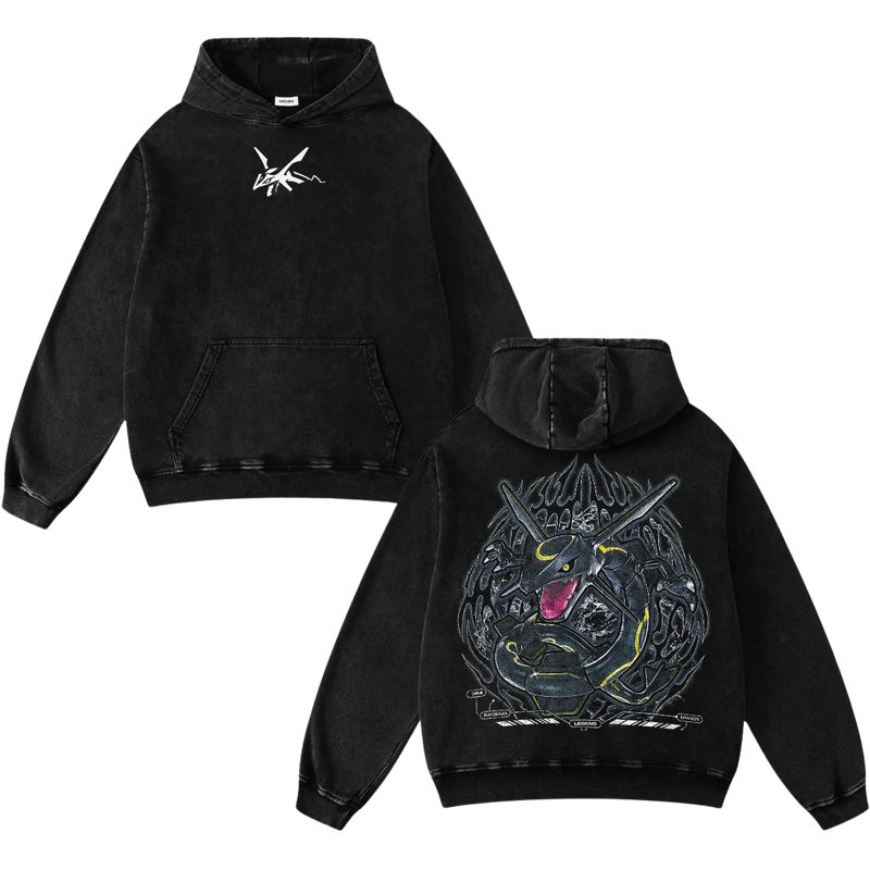 "Onyx Ascension" Vintage Hoodie