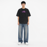 Model wearing the Origin Aura Vintage Tee, front view