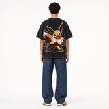 Model wearing the Evo Spark Vintage Tee, back view