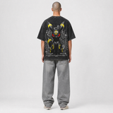 Model wearing the Midnight Eclipse Vintage Tee, back view