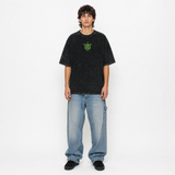 Model wearing the Jade Tempest Vintage Tee, front view