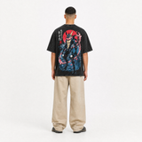 Model wearing the Tidal Ronin Vintage Tee, back view