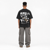 Model wearing the Hollow Disguise Vintage Tee, back view