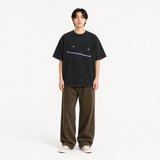 Model wearing the Soft Reset Vintage Tee, front view