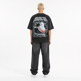 Model wearing the Sleep Mode Vintage Tee, back view