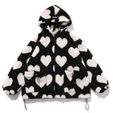 "Lovely Hearts" Winter Sherpa Coat