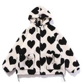 "Lovely Hearts" Winter Sherpa Coat