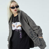 "Boo" Zip Hoodie