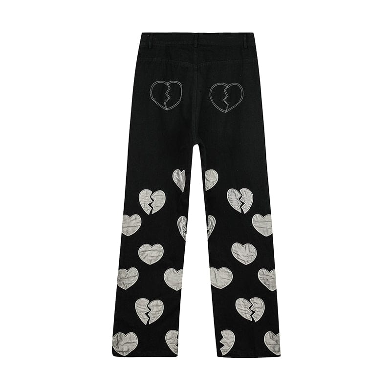 "Heartbroken" Denim Jean